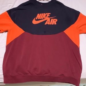 Nike color block pullover